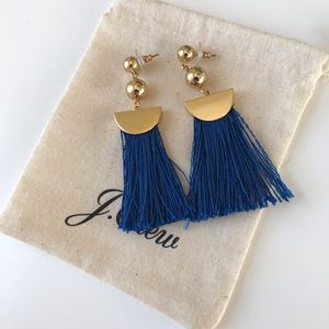 J. Crew Tassel Earrings